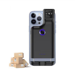 Scanner de codes-barres Bluetooth HC101D 2D, lecteur de codes-barres sans fil avec clip arrière pour téléphone, spécifications : côté SH28021906-20